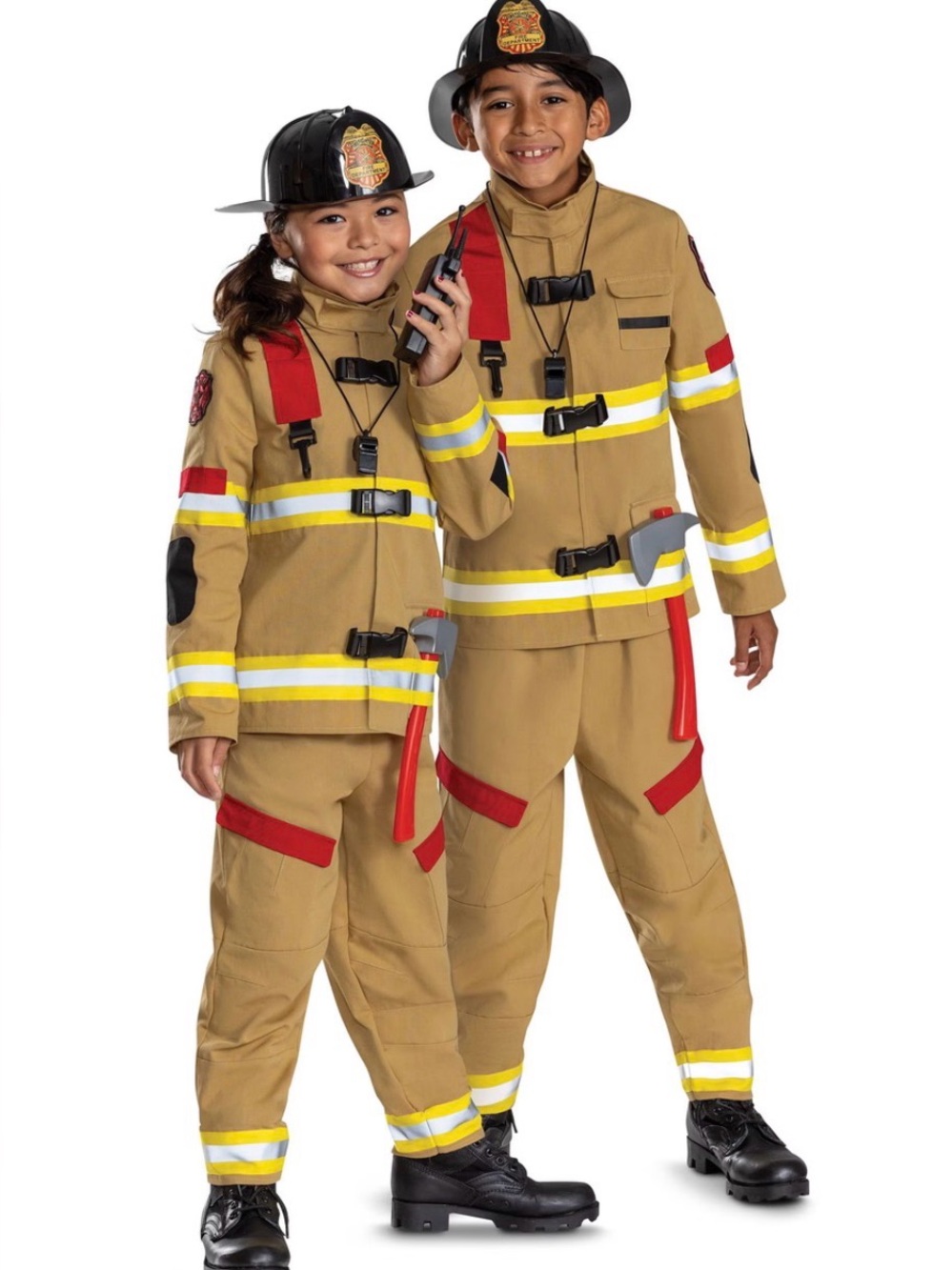 Members mark deluxe firefighter costume. NWT xs(3T-4T)(hs)